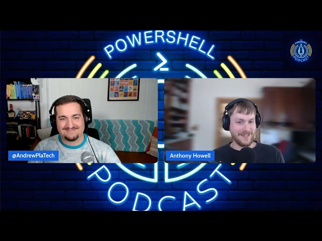 PowerShellpod's tweet card. This week, we sit down with Anthony Howell, better known as The PoSh Wolf, for an inspiring and entertaining conversation about PowerShell, community, and creat...