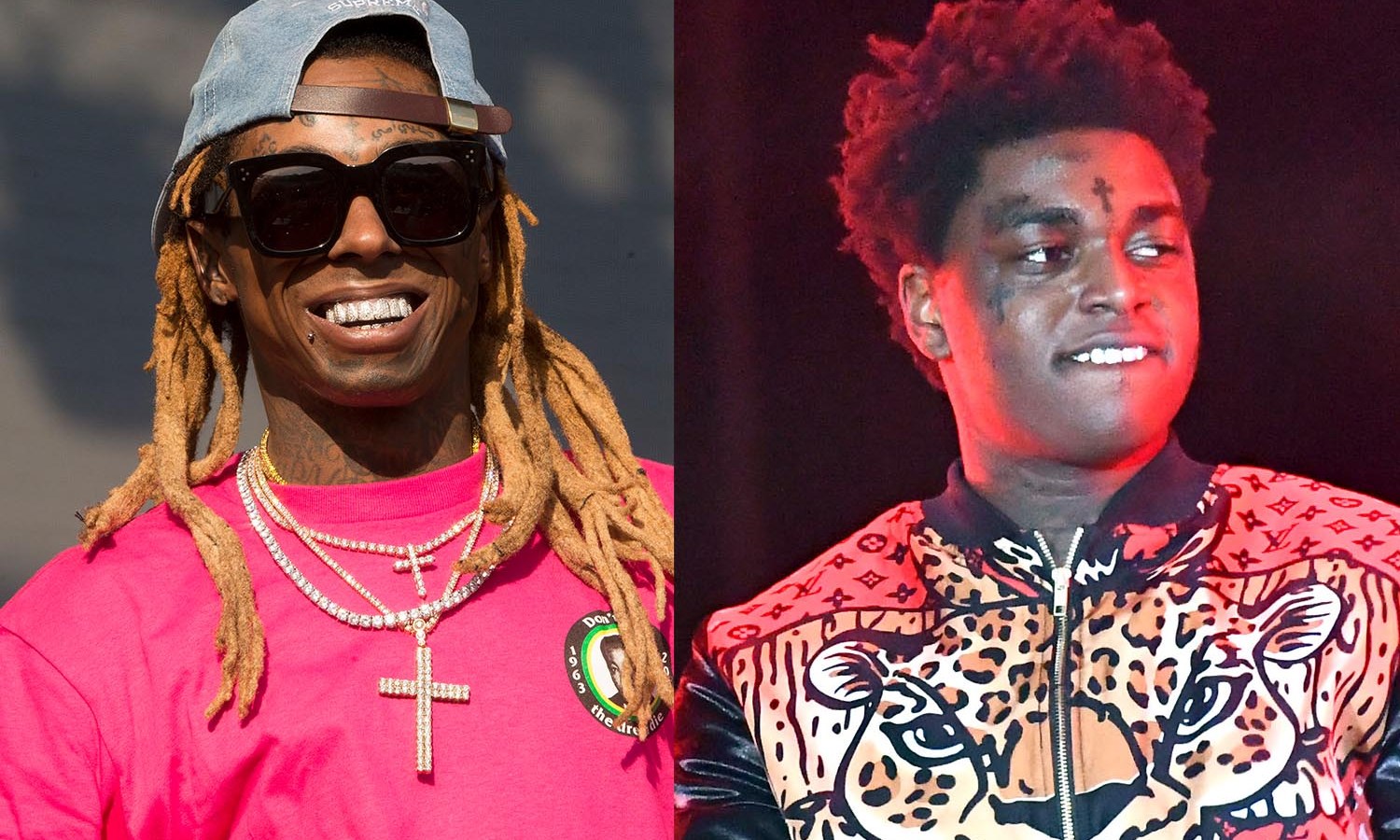 TheOmniLiberal's tweet card. Donald Trump granted pardons to rappers Lil Wayne and Kodak Black on his final full day in office.