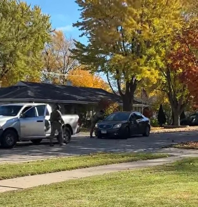 ReporterHal's tweet card. As soon as he felt he felt he was safe, Martinez said his first call was to Waukegan Mayor Sam Cunningham.