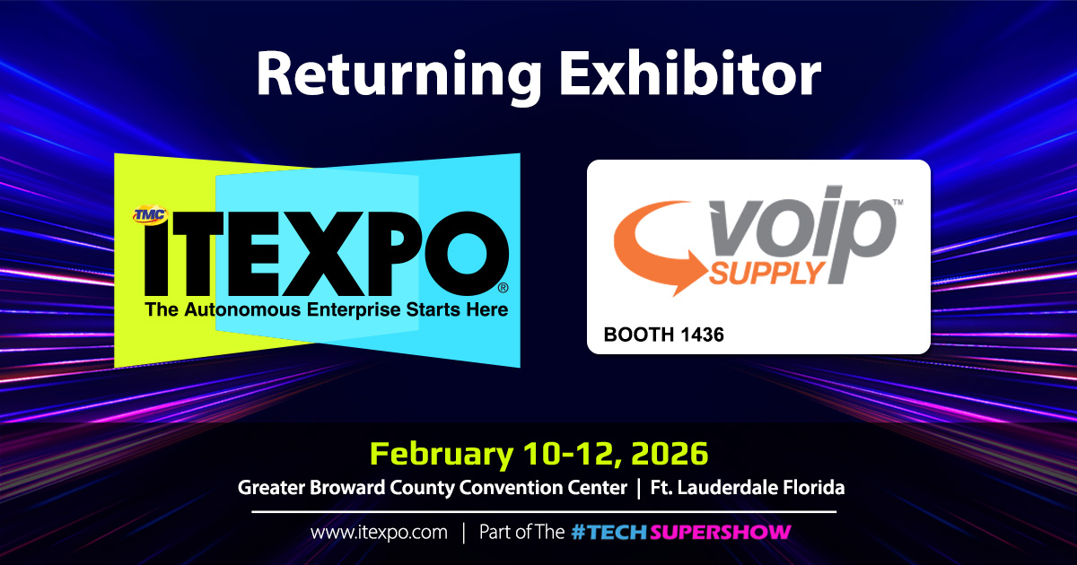 TMCnetDAVE's tweet card. Long-time ITEXPO exhibitor VoIP Supply is one of North America's leading VoIP solutions providers.