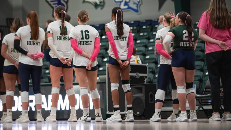 HurstAthletics's tweet card. ERIE, Pa. — Mercyhurst University (12-17, 10-6 NEC) secured a straight-set victory over Chicago State University (1-25, 1-15 NEC) on Saturday at the Mercyhurst Athletic Center, winning 27-25, 25-18,...
