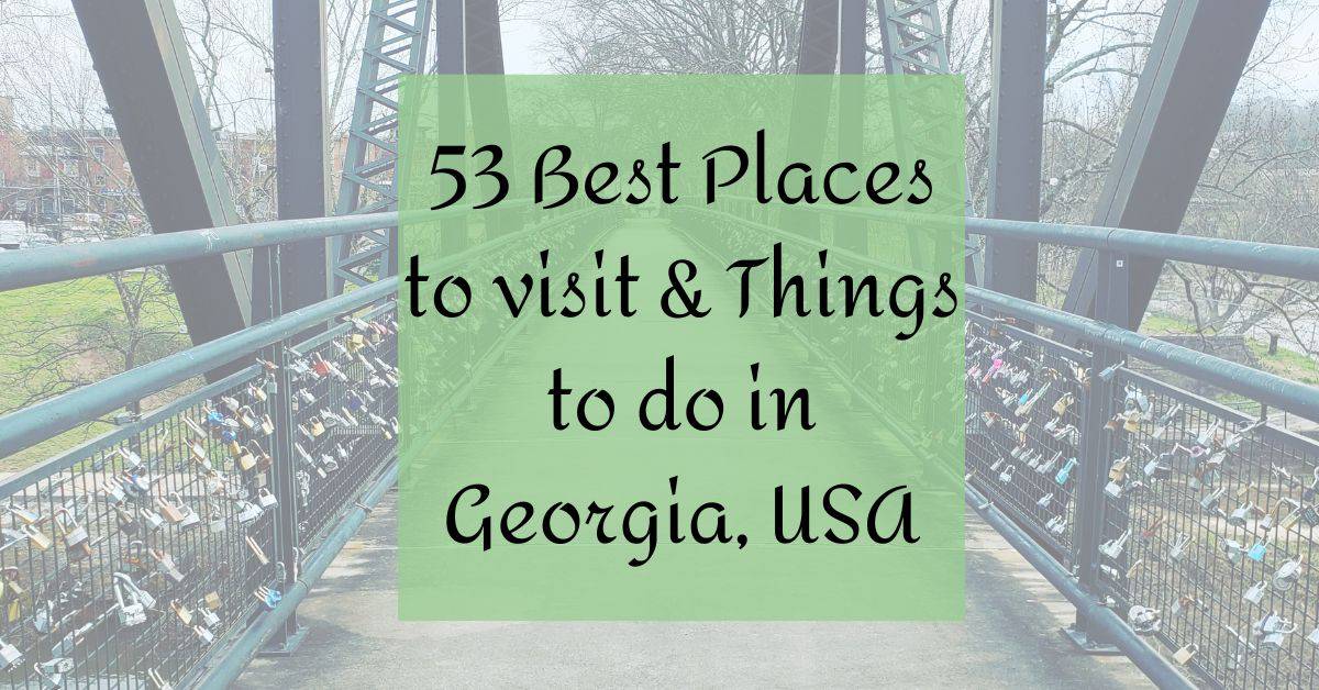 TrippyLifeBlog's tweet card. Georgia is a beautiful state to visit and explore! From the mountains in North Georgia to the beaches in Southeast Georgia to the big city of Atlanta, there are so many places to see and things to...