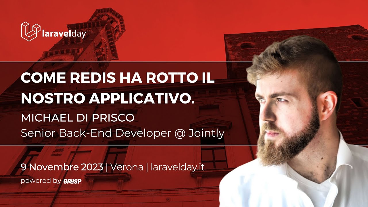 LaravelDayIt's tweet card. Come Redis ha rotto il nostro applicativo | Michael Di Prisco |...