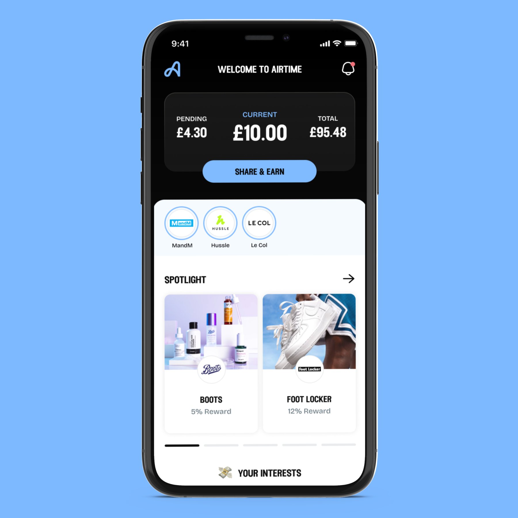 GReinvented's tweet card. Enjoying life on the upside! Shop and earn with over 200 brands you love, then cash in your rewards to make your mobile bill drop.