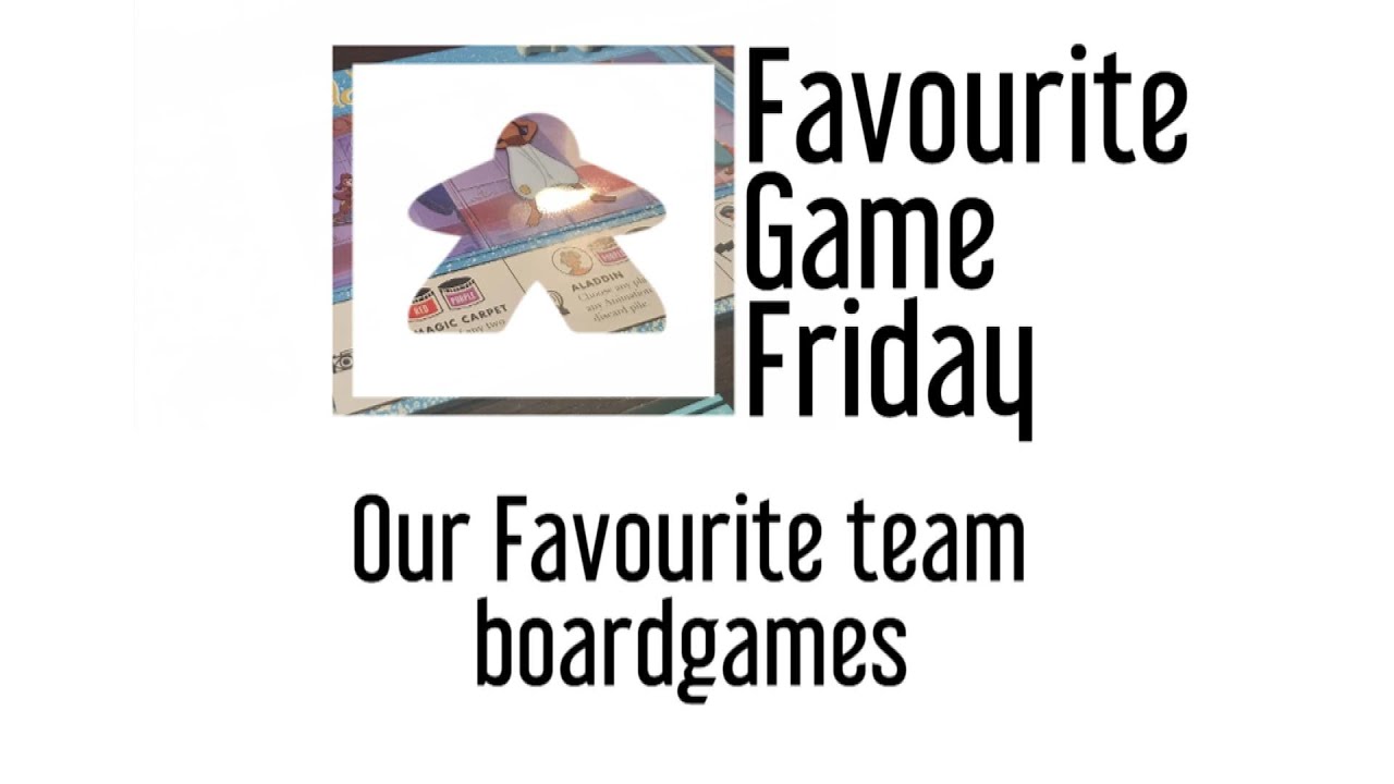 BoxedMeeples's tweet card. Favourite Game Friday - Team Board Games