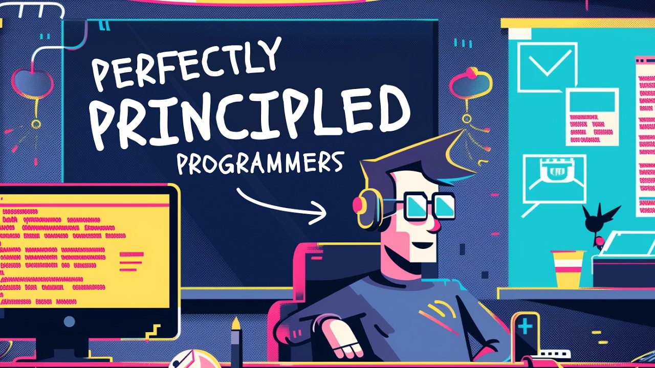 mandraketech's tweet card. How principled coders outperform the competition