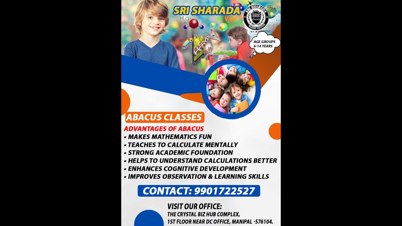 Udupisrisharad1's tweet card. Abacus classes #class #srisaradamanipal