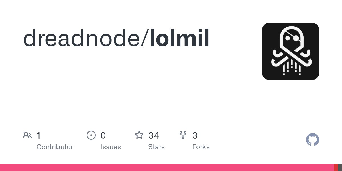 dreadnode's tweet card. Contribute to dreadnode/lolmil development by creating an account on GitHub.