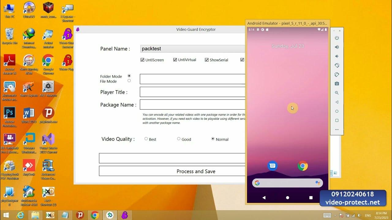 vahid_anonymous's tweet card. آموزش برنامه قفل گذاری ویدئو و pdf های آموزشی بسیار قوی تضمینی