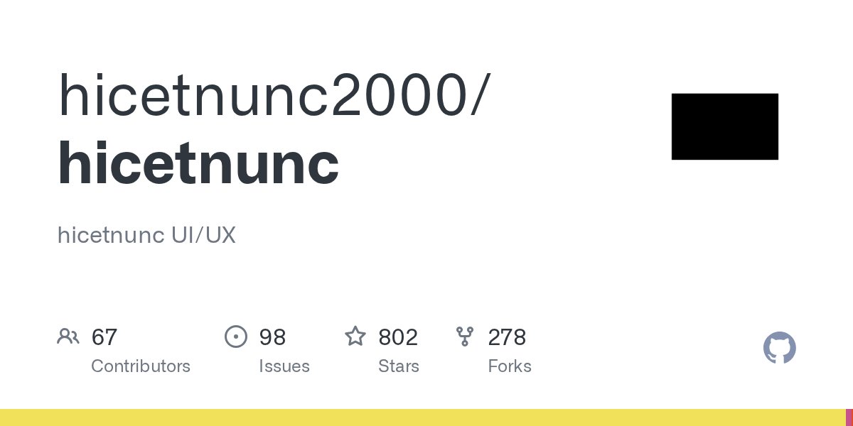 vjthor's tweet card. hicetnunc UI/UX. Contribute to hicetnunc2000/hicetnunc development by creating an account on GitHub.