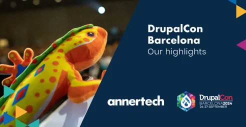 annertech's tweet card. DrupalCon Barcelona 2024 was one of our busiest yet. We were a platinum sponsor, sponsored the contribution room, had numerous social activities (including Trivia Night), and Annertechies took to the...