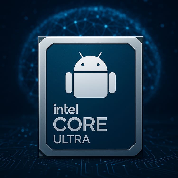 hardfanaticos's tweet card. El nuevo driver NPU de Intel añade soporte para Android en procesadores Meteor Lake, Arrow Lake y Lunar Lake.