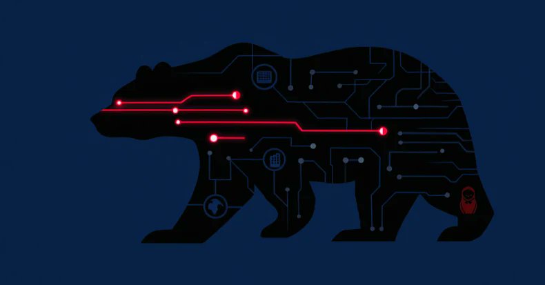 algonauti's tweet card. Russian hackers’ AI-driven cyberattacks on Ukraine surged to 3,018 incidents in early 2025.