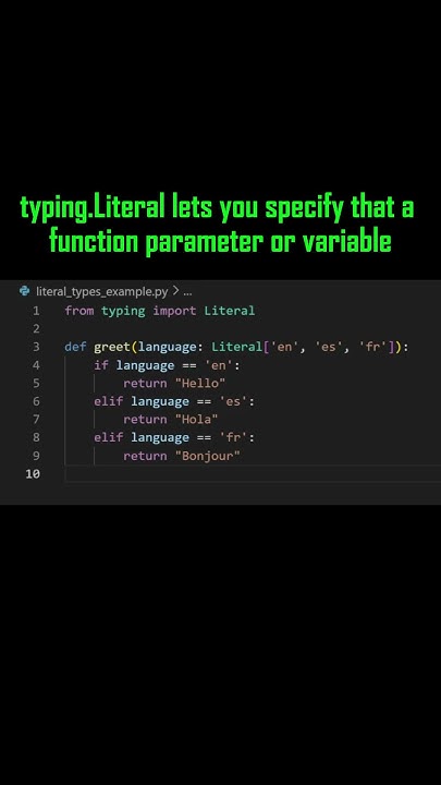 DevAsService's tweet card. Enforce Exact String Values in Python Types #pythonprogramming...