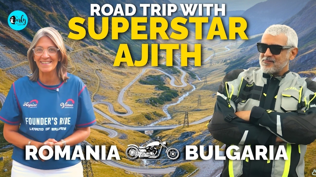 SureshChandraa's tweet card. Inside Superstar Ajith Kumar’s 7-Day Motorcycle Adventure Through...