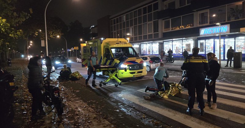 Gewonden bij ongeval op Karel Doormanlaan in Zwijndrecht