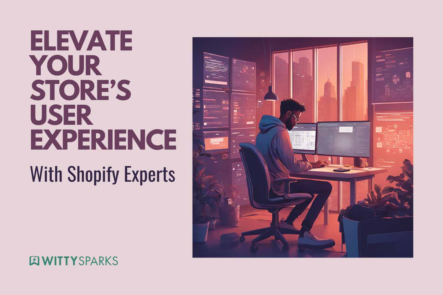 wittysparks's tweet card. Discover how expert Shopify developers enhance store's user experience through optimization, customization, and ongoing support.