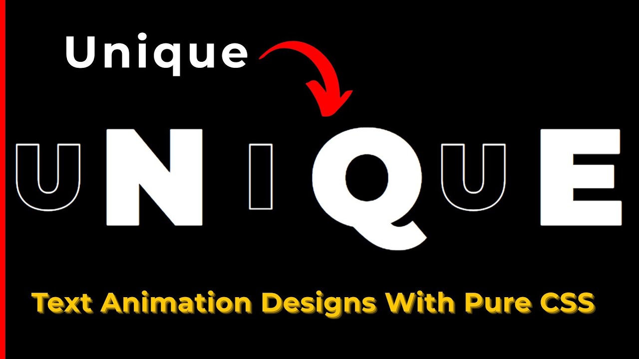 Code4educations's tweet card. 10 Unique Text Animation Effects Using Only HTML & CSS! | Next-Level...