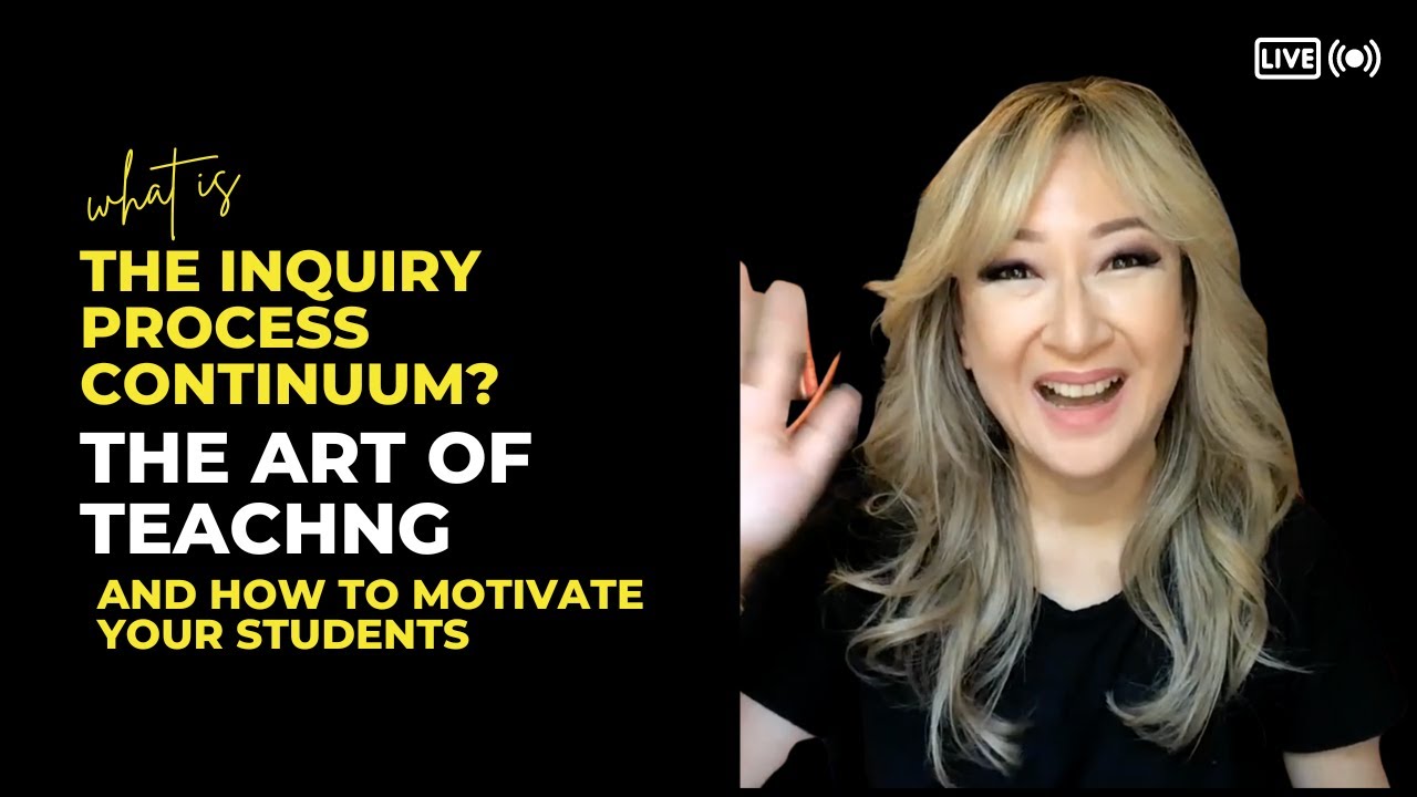 JenniferWathall's tweet card. 180. Inquiry Process Continuum