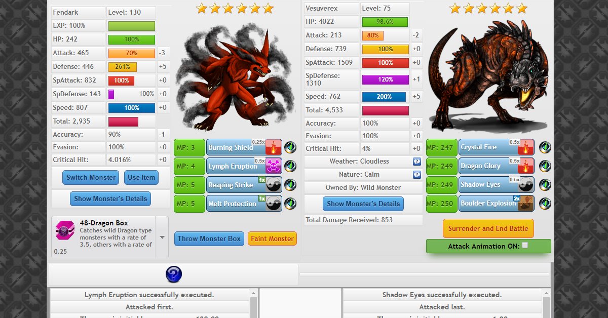 JackPurvis2's tweet card. Monster MMORPG: Free Online Best Multiplayer Game for Pokemon Go Players. Play to capture, battle, train, PVP with 2,300+ unique Monsters on more than 500 maps