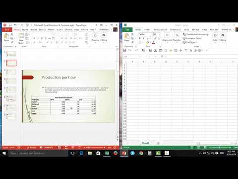TricksExcel's tweet card. حساب أكثر موظف انتاجية في مصنعك