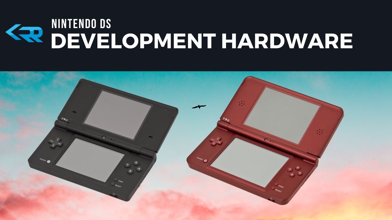 RetroReversing's tweet card. Nintendo DS (Nitro) Development Kit Hardware
