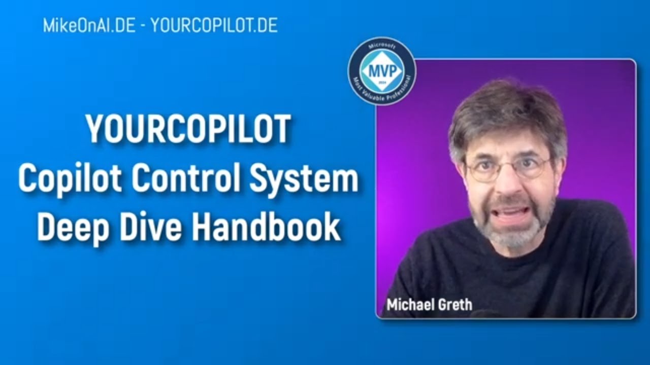 mysharepoint's tweet card. YCPHowTo - Copilot Control System Deep Dive Handbook by Copilot...