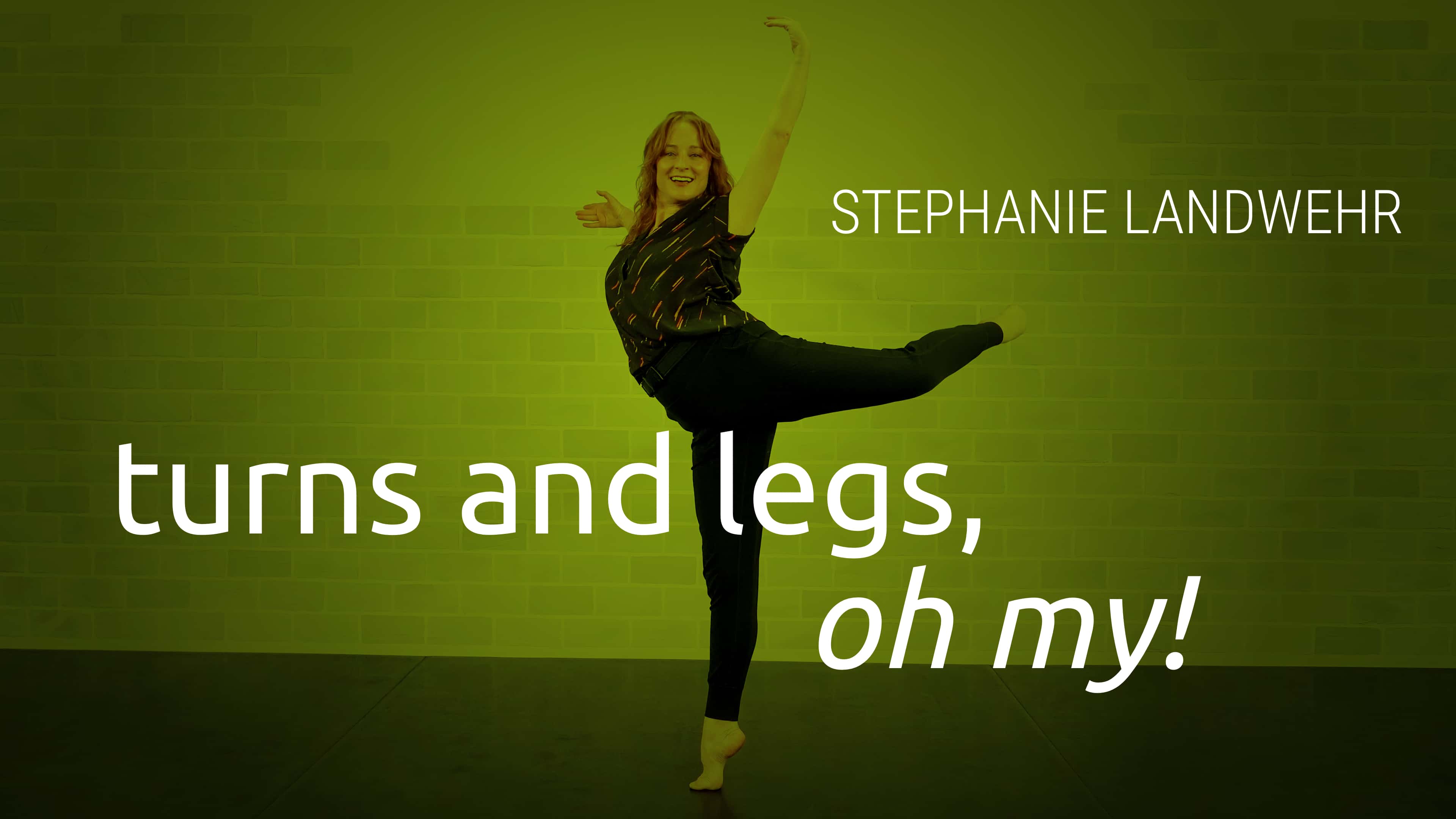 danceplug's tweet card. In this exercise, we will work on several different turns, transitioning in and out of turns with control, and traveling too, of course!