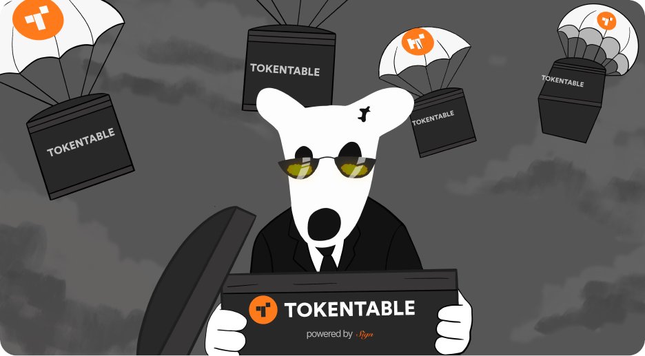 crypto_hannan's tweet card. TokenTable Airdrop