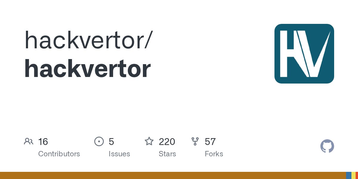 garethheyes's tweet card. Contribute to hackvertor/hackvertor development by creating an account on GitHub.