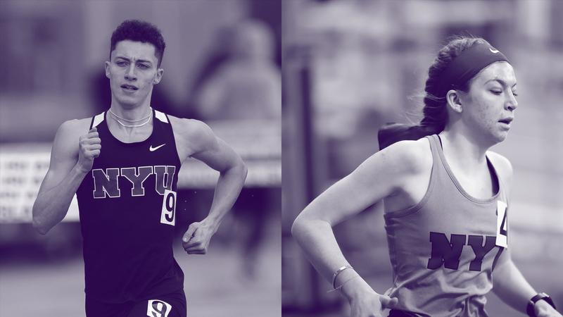 NYUAthletics's tweet card. Seven Violets achieved top-five finishes as the New York University men's and women's track and field teams completed day two of the University Athletic Association (UAA) Outdoor Championships,...