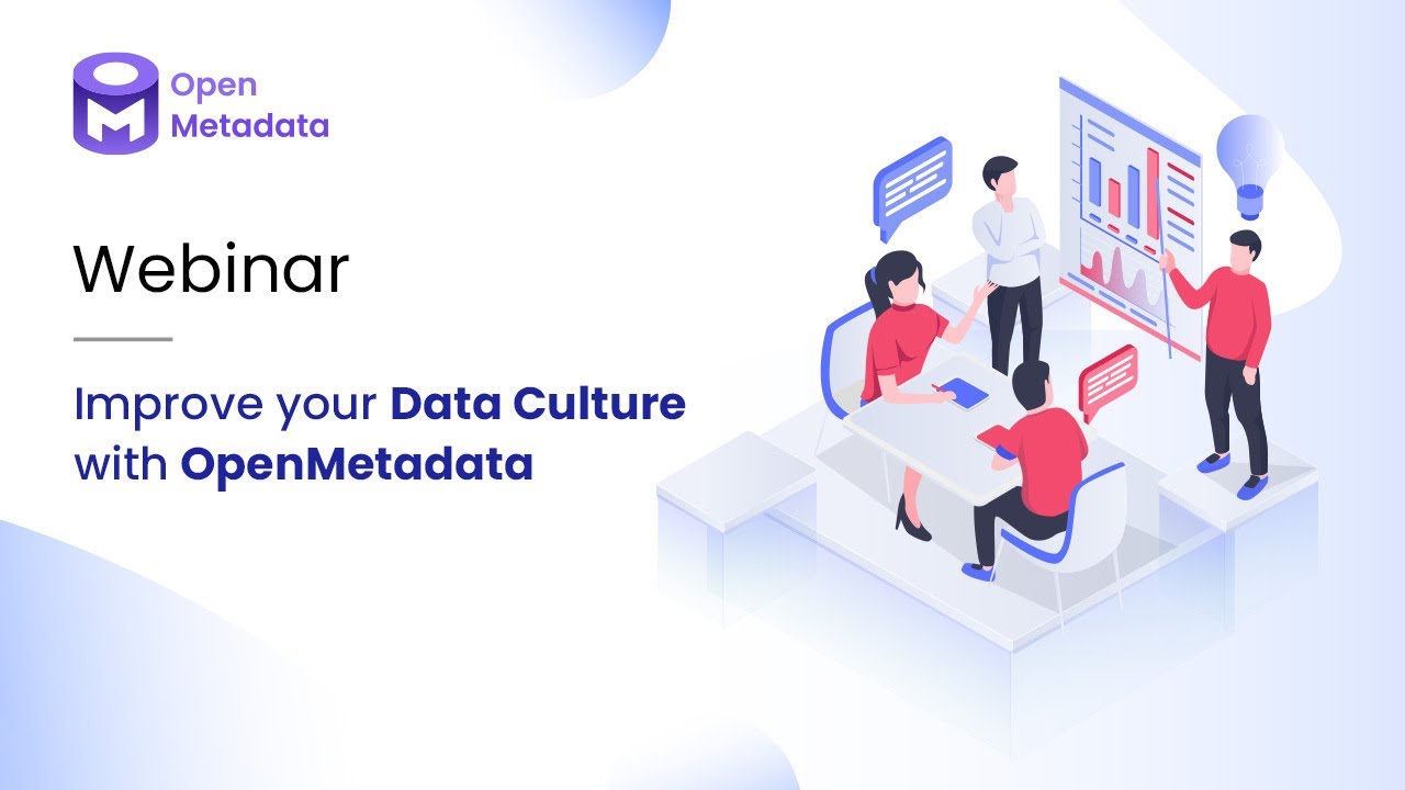 open_metadata's tweet card. OpenMetadata Webinar: Improve your Data Culture with OpenMetadata...
