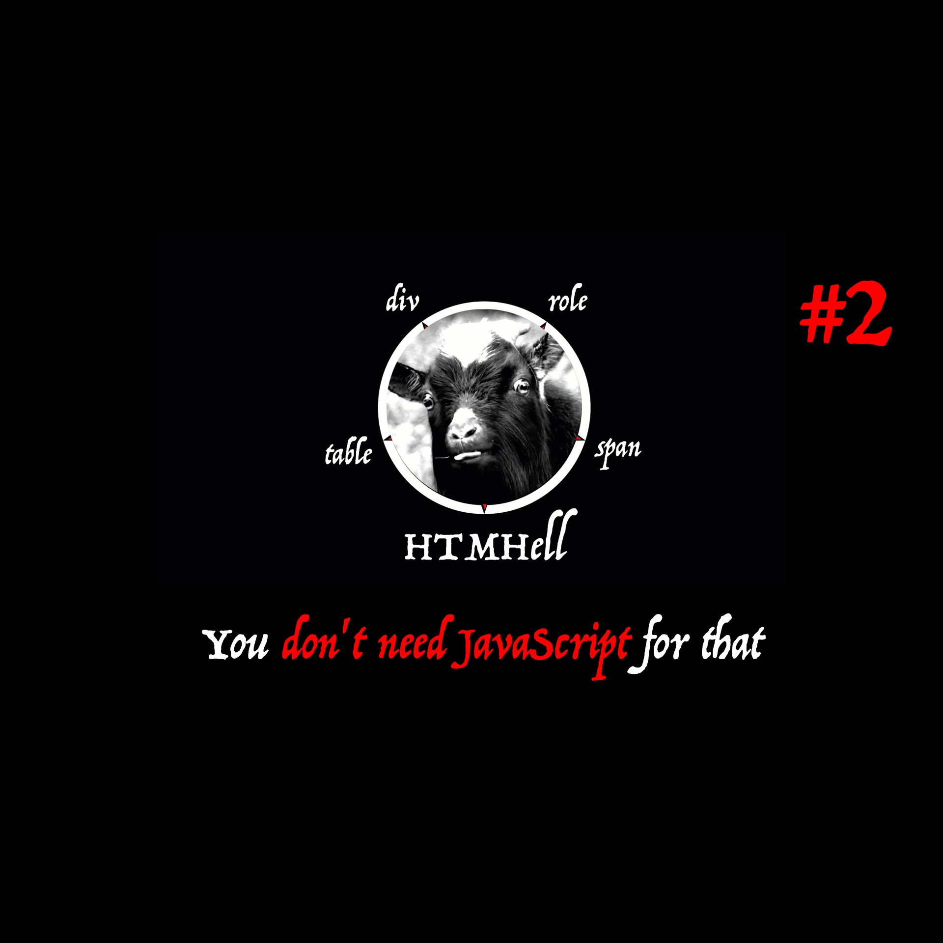 daviesgeek's tweet card. A collection of bad practices in HTML, copied from real websites.