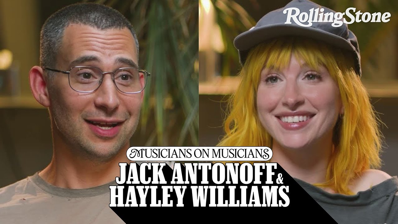 joinlivit's tweet card. Jack Antonoff & Hayley Williams | Musicians on Musicians