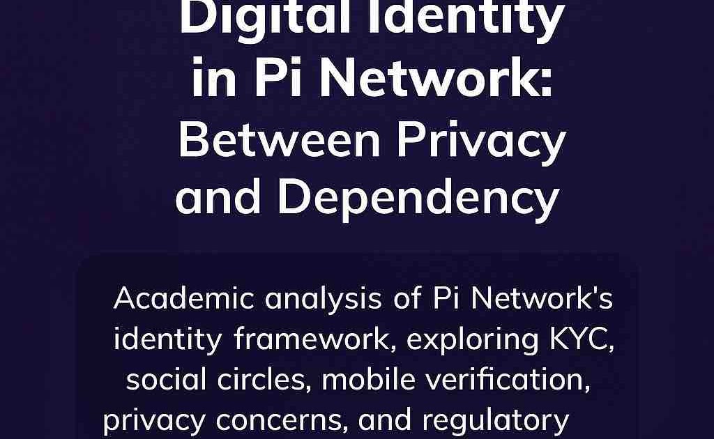 najmscholar's tweet card. This reference-grade article explores Pi Network’s digital identity framework, focusing on KYC verification, mobile-based authentication, and social t