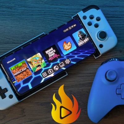 PedroDerbli's tweet card. BEM-VINDOS AO REVIEW QUE PARIU!Hoje o papo é sobre o Console Launcher, esse app incrível que literalmente transforma o seu smartphone em um console. Vale a pena usar? Abaixo eu deixo alguns links...