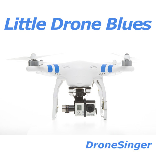 DroneSinger's tweet card. Little Drone Blues