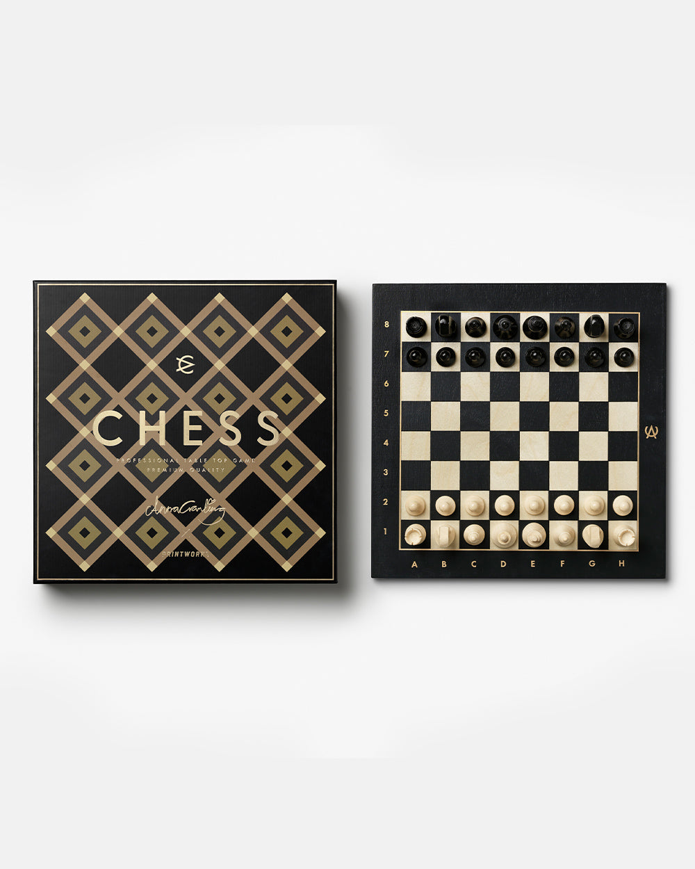 OppaReacts's tweet card. Printworks is proud to present a limited edition chess set designed together with renowned chess player and content creator Anna Cramling. Crafted from beautiful Schima superba wood, this chessboard...