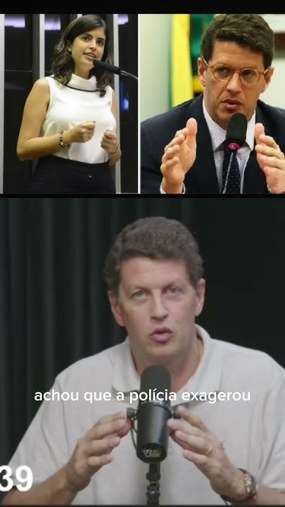 Acelsouza54's tweet card. Ricardo Salles x Tabata Amaral debatem sobre a megaoperacão #flownews...
