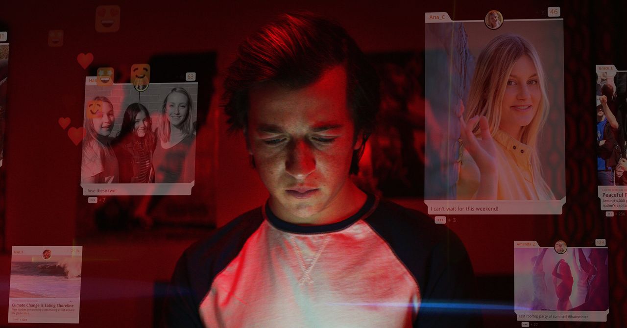 QMarketerBlog's tweet card. The Social Dilemma argues that humanity’s greatest existential threat is not climate change, but Facebook.