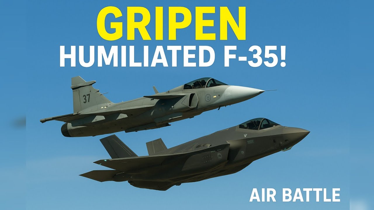 lithell's tweet card. They Said Sweden’s Gripen Was a Toy — Then It Humiliated the F-35.
