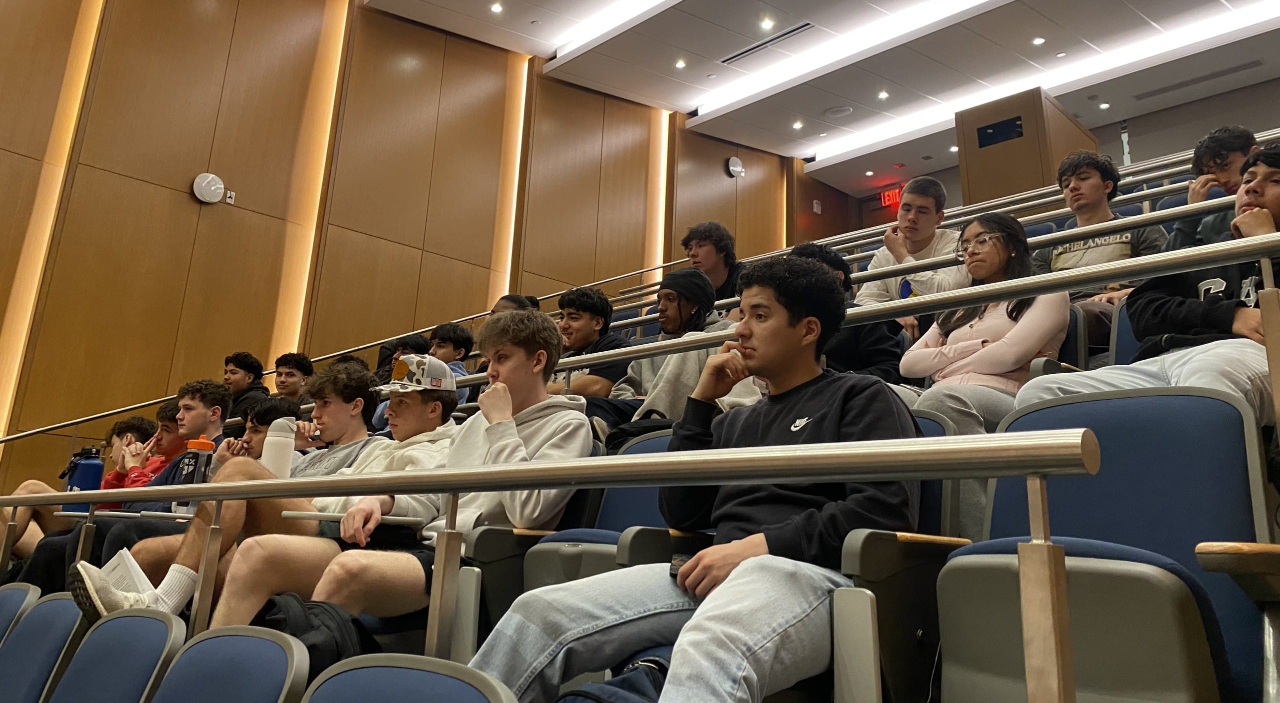 WalthamHoop's tweet card. Waltham High School students in their financial literacy class. Photo courtesy of Mike Wilder. Looking back on our high school days, we all remember one