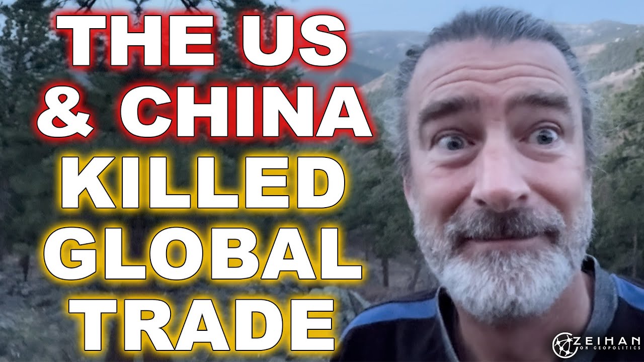 void_pool's tweet card. The Death of US-China Trade || Peter Zeihan