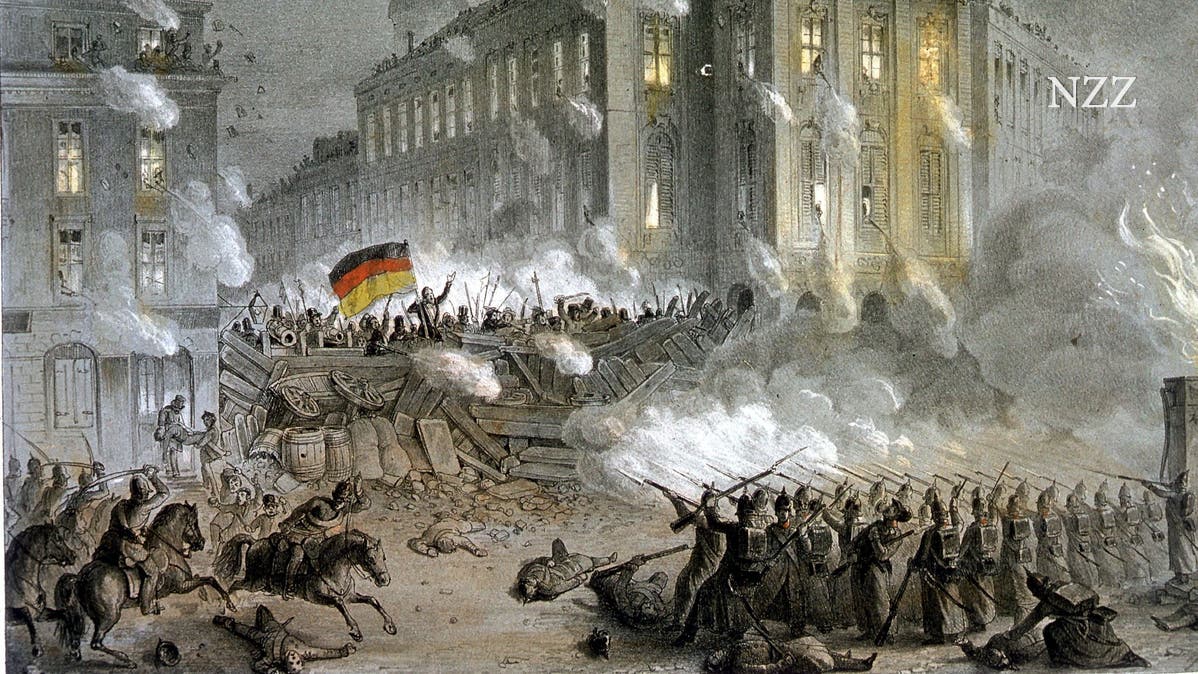 codemonks_post's tweet card. Deutschland fehlt es an sinnstiftenden Traditionen. Die bürgerliche Revolution von 1848 wäre ein würdiger Anlass für einen Gedenktag. Sie jährt sich zum 175. Mal. Aber die deutschen Politiker sind...