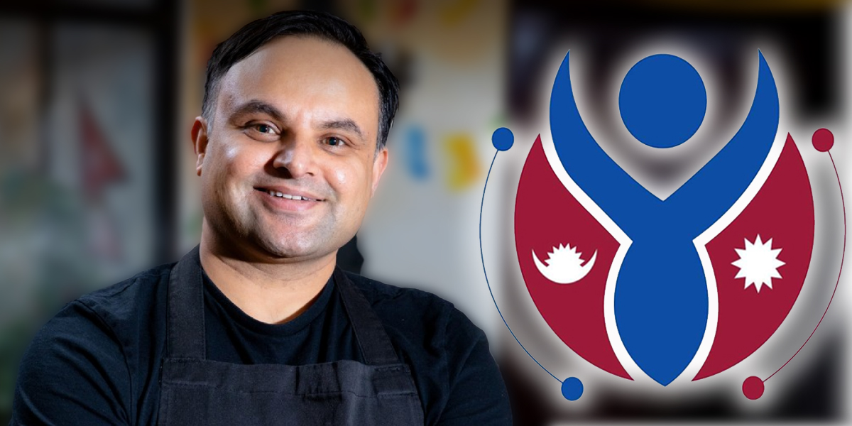 insnews2022's tweet card. अन्तर्राष्ट्रिय नेपाली युवा उद्यमी महासङ्घ (फिने) बेलायत च्याप्टरको अध्यक्षमा प्रसिद्ध अनुसन्धान र विकास (आर एन्ड डी) सेफ तथा युवा व्यवसायी विनोद बराल चयन हुनु भएको छ। विनोद बरालले युके अध्यक्षका...