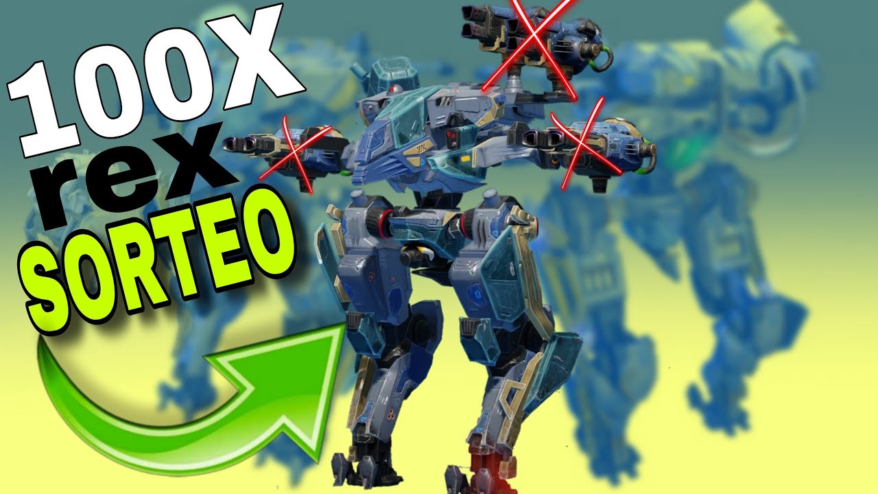 Turb0commander's tweet card. 100 ROBOT REX Gratis!!! En el mega sorteo de Reddit🔥| OBTEN ROBOT...