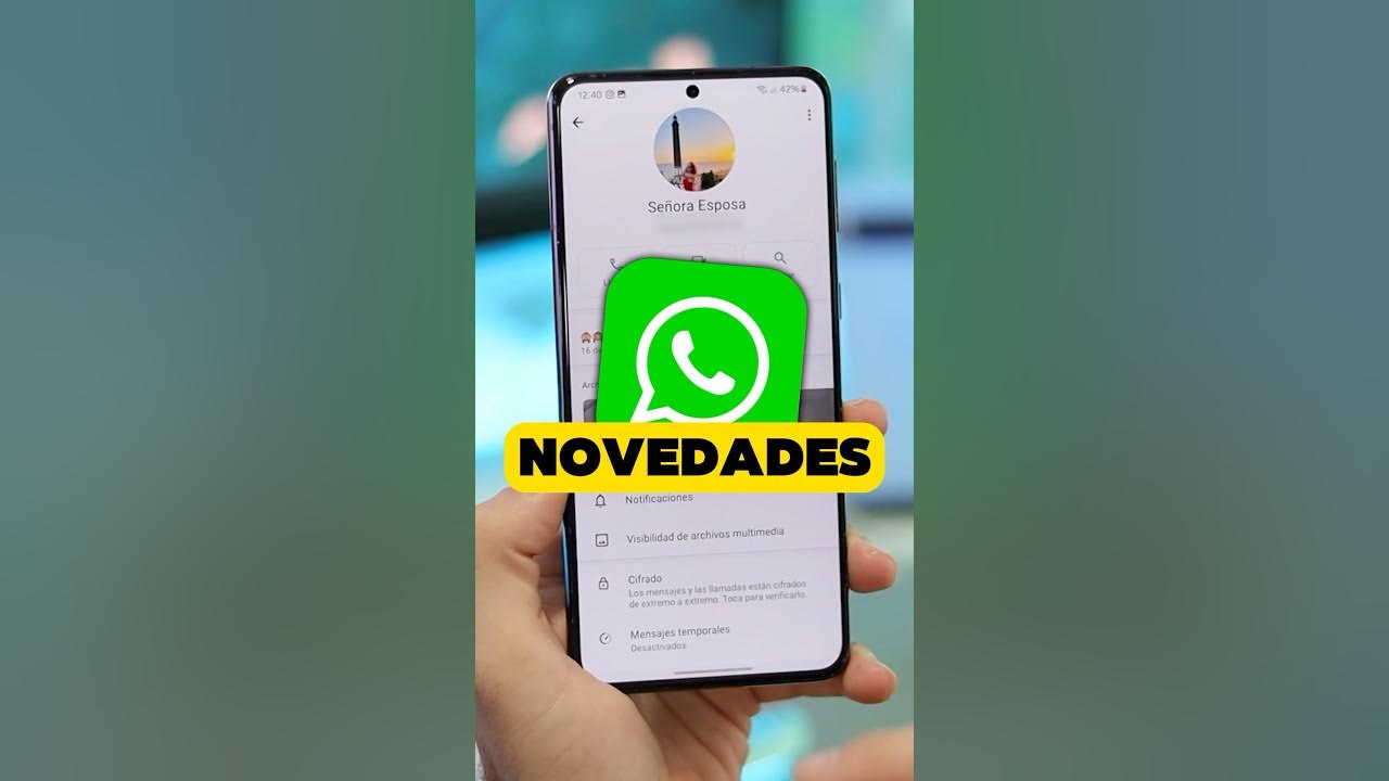 AndroidConsejos's tweet card. 3 NOVEDADES de WhatsApp