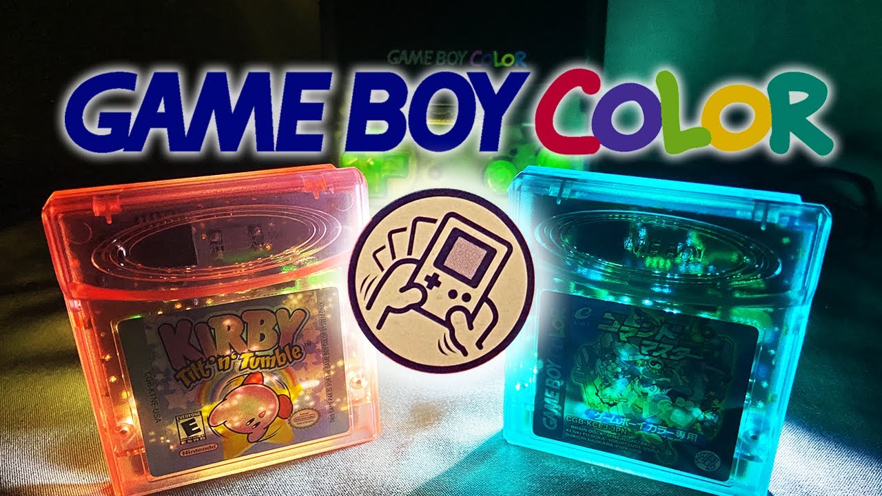 ZackGaz's tweet card. The 2 most unique GBC games - Kirby Tilt 'n' Tumble and Command...