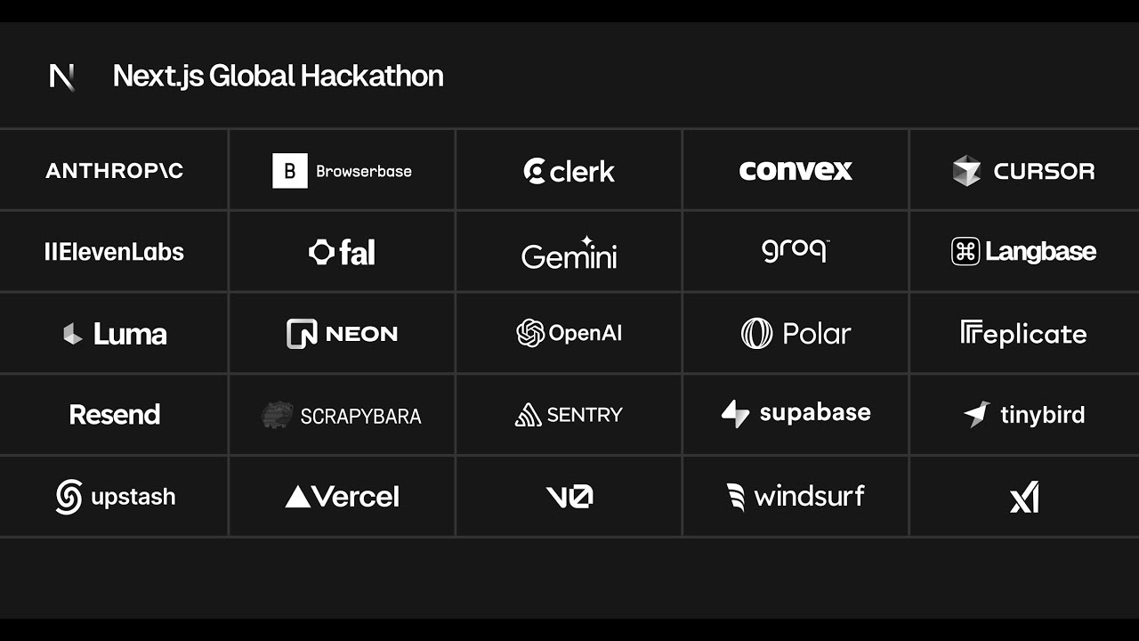 nextjs's tweet card. Next.js Hackathon Awards & Recap