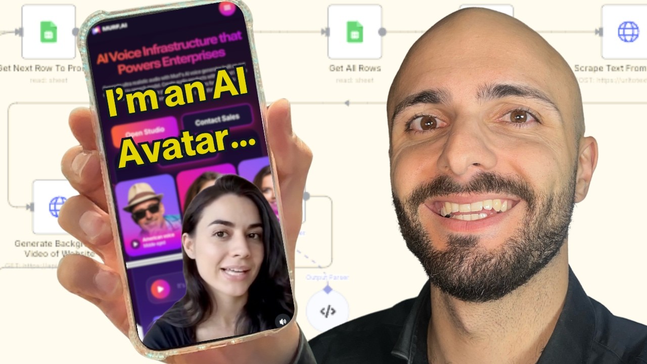 MurfAIStudio's tweet card. This AI Avatar Agent fully automates affiliate marketing